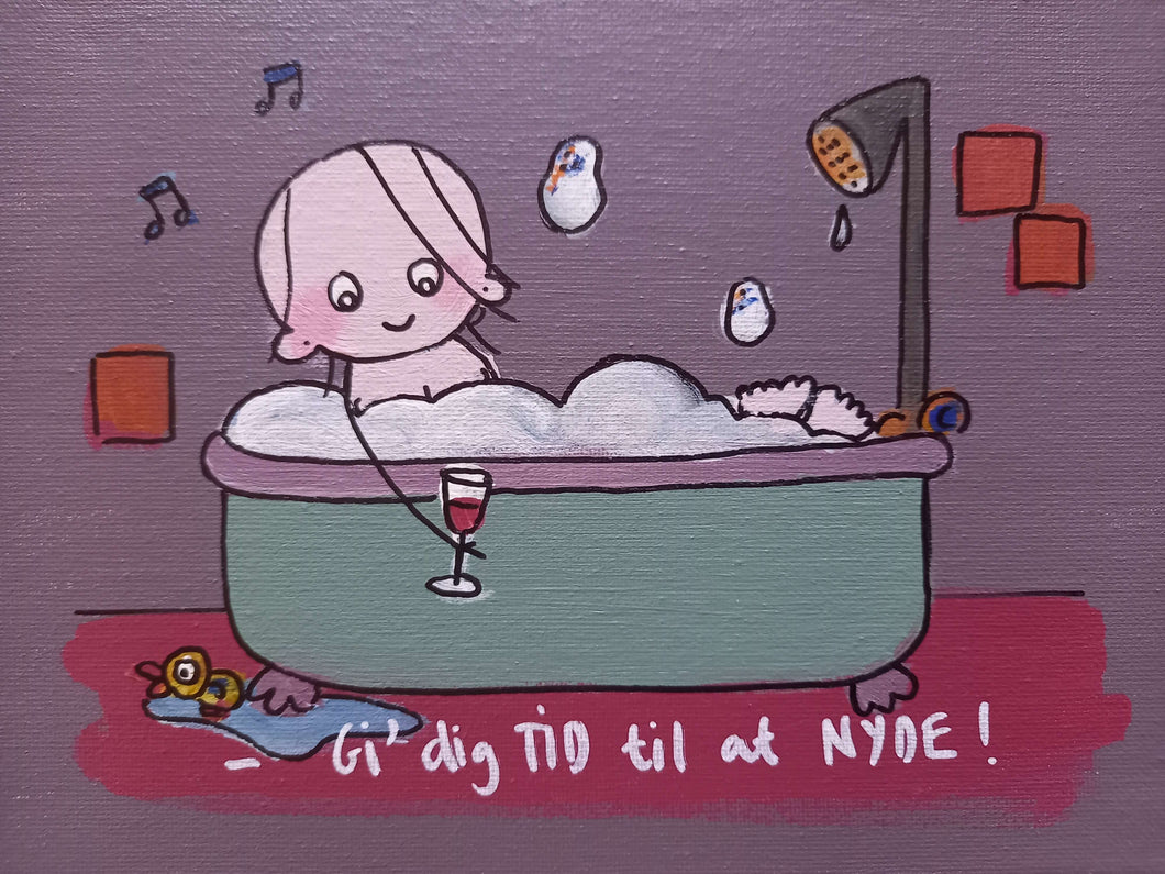 Giv dig tid til at nyde - Kort str. A6