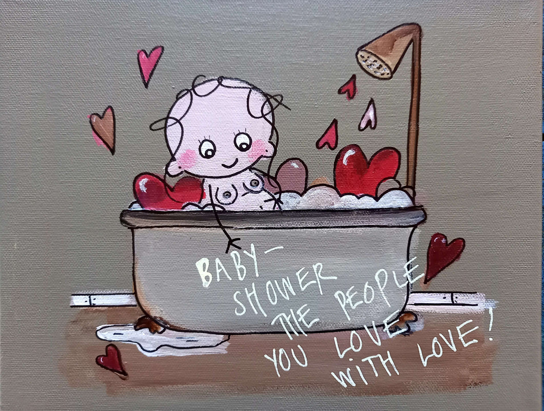 Babyshower - Kort str. A6